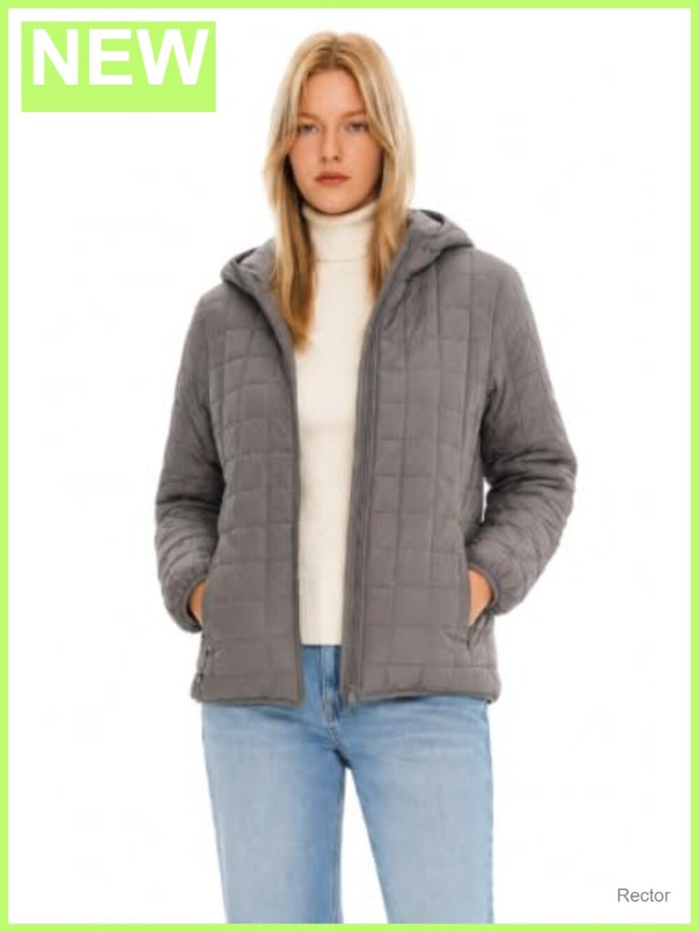 Lightweight Hooded Packable Quilted Puffer Jacket Zip Up Warm Coat with Pockets